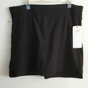 RBX Active Women's Golf/Tennis Everyday Casual Athletic Skort with Bike Shorts L